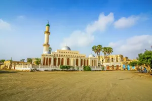 Eritrea Prints: Main mosque in the old port town of Massawa, Eritrea, Africa, Africa
