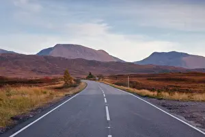 Absence Prints: The main road through Rannoch Moor