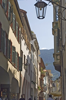 The main shopping street in the old town