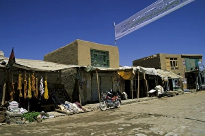 Main street of Bamiyan, Afghanistan, Asia