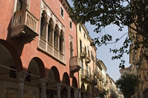 Main Street Prints: Main Street, Corso Palladio, Vicenza, Veneto, Italy, Europe