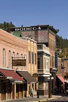 Images Dated 2nd October 2007: Main Street, Deadwood, Black Hills, South Dakota, United States of America, North America