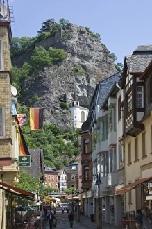 Patriotism Prints: The main street with the Felsenkirche