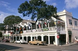 Nassau Prints: Main Street, Frederick Street, Nassau, Bahamas, West Indies, Central America