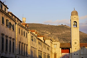 Main Street Prints: Main street Stradun in the old town of Dubrovnik