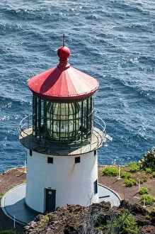 Protection Gallery: Makapu u Point Lighthouse, Oahu, Hawaii, United States of America, Pacific