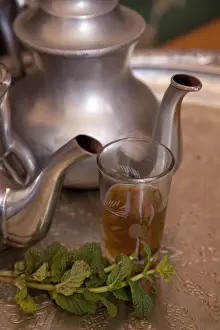 Glasses Prints: Making mint tea at Mohamed Attai Village in the Atlas Mountains