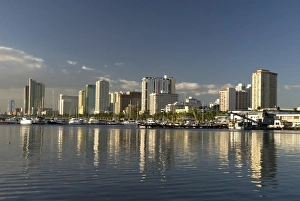 Manila Prints: Malate district on shore of Manila Bay, Manila, Philippines, Southeast Asia, Asia