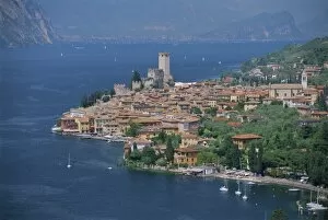 Mooring Collection: Malcesine, Lago di Garda (Lake Garda)