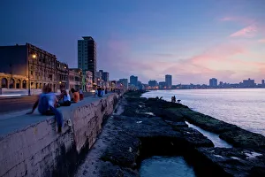 Cuba Gallery: The Malecon, Havana, Cuba, West Indies, Central America