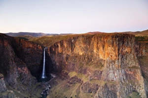 Geological Feature Prints: Maletsunyane Falls, Lesotho, Africa