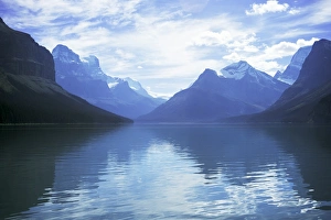 Rockie Prints: Maligne Lake, Alberta, Rockies, Canada, North America