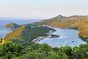 Blue Water Prints: Malo Lago bay, Pasadur, Lastovo island, Croatia, Southeast Europe