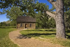 Maltese Cross Cabin, Theodore Roosevelt National Park, Medora, North Dakota