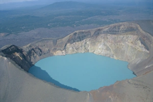 East Siberia Prints: Malyi Semyachik volcano