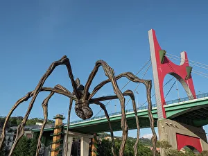 Public Space Prints: Maman, a sculpture of a spider by Louise Bourgeois