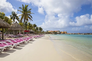 Curacao Prints: Mambo Beach, Willemstad, Curacao