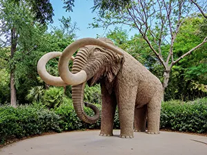 Catalan Prints: Mamut (Mammoth) at Parc de la Ciutadella, Barcelona, Catalonia, Spain, Europe