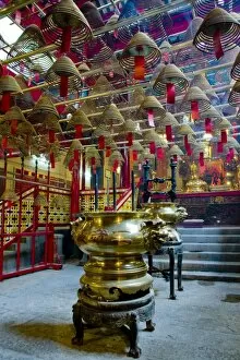 Man Mo temple, Hong Kong, China, Asia