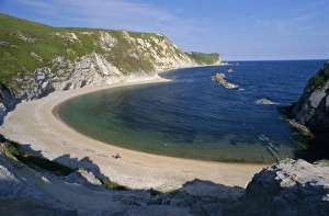 Cove Prints: Man O War Cove, between Lulworth Cove and Durdle Door, Dorset, England, UK, Europe