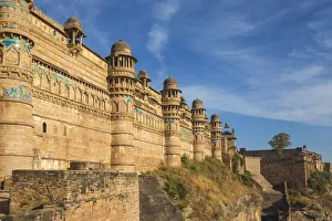 Man Singh Palace, Gwalior Fort, Gwalior, Madhya Pradesh, India, Asia