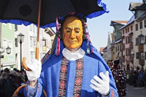 Carnival Prints: Man in traditional costume (Schantle)