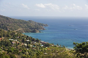 Tobago Prints: Man of War Bay, Charlotteville, Tobago, Trinidad and Tobago, West Indies