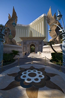 Casinos Prints: Mandalay Bay Hotel and Casino, Las Vegas, Nevada, United States of America, North America