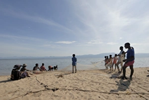 Images Dated 17th February 2008: Mangochi beach, Lake Malawi, Malawi, Africa