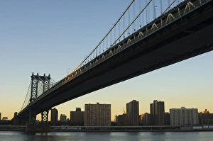 East River Prints: Manhattan Bridge and the East River