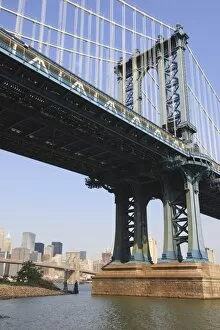 Images Dated 23rd May 2009: Manhattan Bridge spanning the East River, New York City, New York, United States of America
