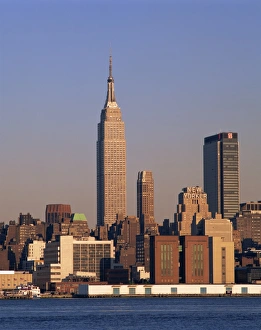 Manhattan skyline and the Empire State Building