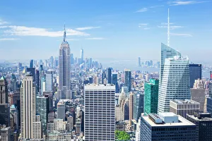 Manhattan Prints: Manhattan skyline, New York skyline