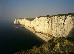 Etretat Prints: Mannaporte Arch, Etretat, Cote d Albatre (Alabaster Coast), Seine-Maritime