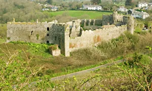 Pembrokeshire Prints: Manorbier castle