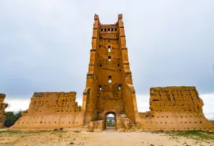 Algeria Prints: Mansourah Mosque, Mansourah castle, Tlemcen, Algeria, North Africa, Africa