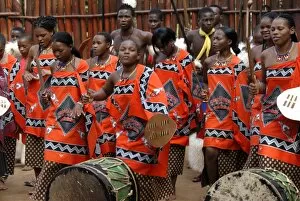 Images Dated 15th March 2009: Mantenga Swazi Cultural Village, Swaziland, Africa