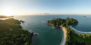 Puntarenas Province Prints: Manuel Antonio Beach, Manuel Antonio National Park