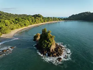 Puntarenas Province Prints: Manuel Antonio Beach, Manuel Antonio National Park