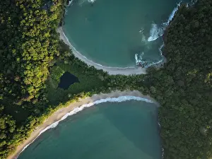 Puntarenas Province Prints: Manuel Antonio Beach, Manuel Antonio National Park
