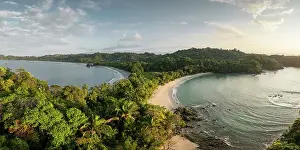 Puntarenas Province Prints: Manuel Antonio Beach, Manuel Antonio National Park