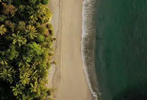 Puntarenas Province Prints: Manuel Antonio Beach, Manuel Antonio National Park