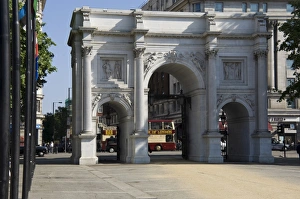 Archways Prints: Marble Arch, London, England, United Kingdom, Europe