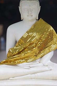 Images Dated 3rd May 2009: Marble Buddha statue, Paris, France, Europe