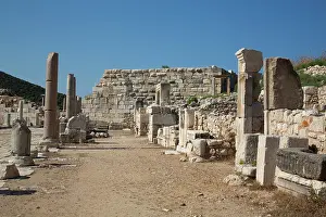 Entrances Prints: Marble Columns, Shop Entrances (left)
