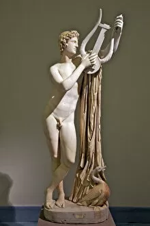 Images Dated 28th April 2010: Marble sculpture of Pothos, 2nd century AD, National Archaeological Museum, Naples, Campania, Italy