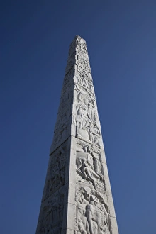 Local Landmarks Prints: Marconi obelisk, Guglielmo Marconi Square, EUR district, Rome, Lazio, Italy, Europe
