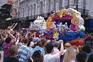 Parades Prints: Mardi Gras, New Orleans, Louisiana, United States of America (U