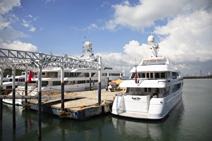 Marinas Prints: Marina, Amador Causeway, Panama City, Panama, Central America