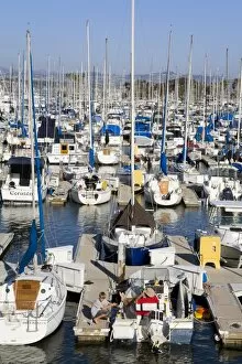 Images Dated 24th August 2011: Marina in Dana Point Harbor, Orange County, California, United States of America